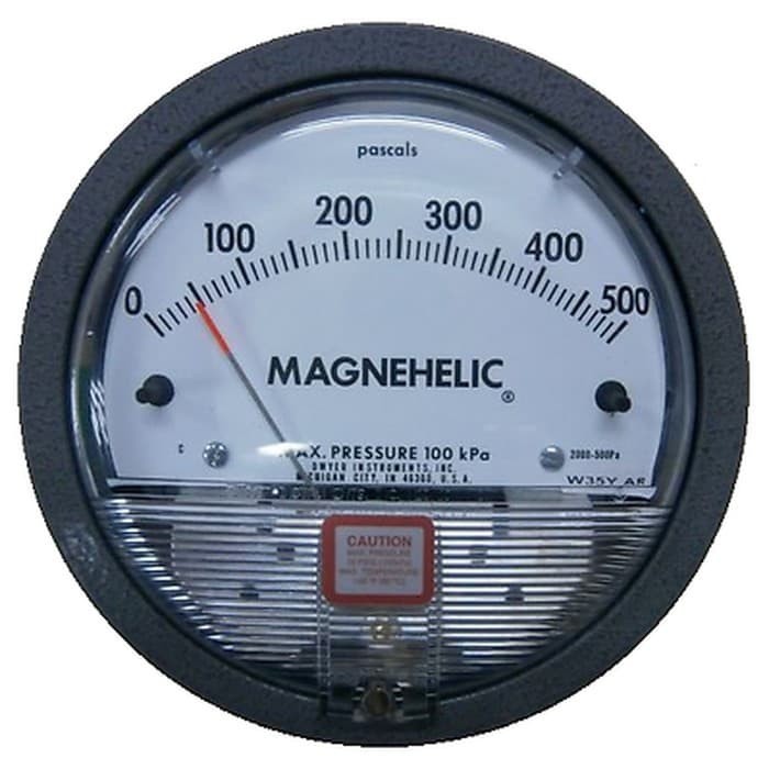 Jual Dwyer /Magnehelic 0-500 Pascal Differential pressure gauge ...