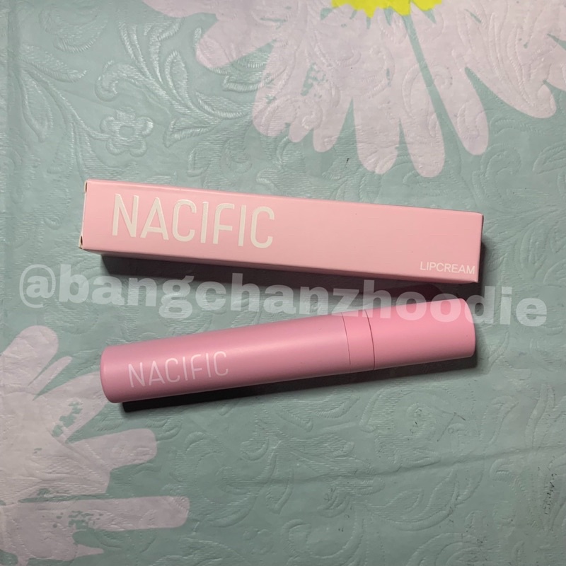 Nacific × Stray Kids Daily Mood Lip Cream lovely dahlia shade 501