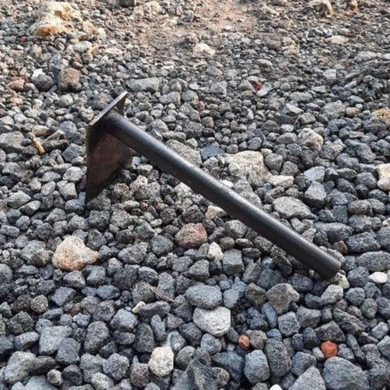 Gathul tanah/koret rumput/wangkil/cangkul mini -bahan per baja asli jaminan kuat