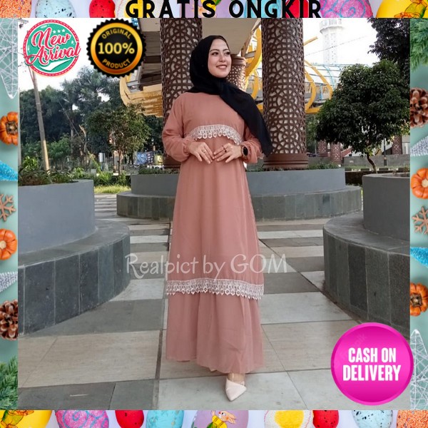 Gsmis Mewah Elegan Baju Gamis Wanita Terbaru Bju Gamis Wanita 2022 Bj Gmis Wnta Kekinian Buju Gamis 