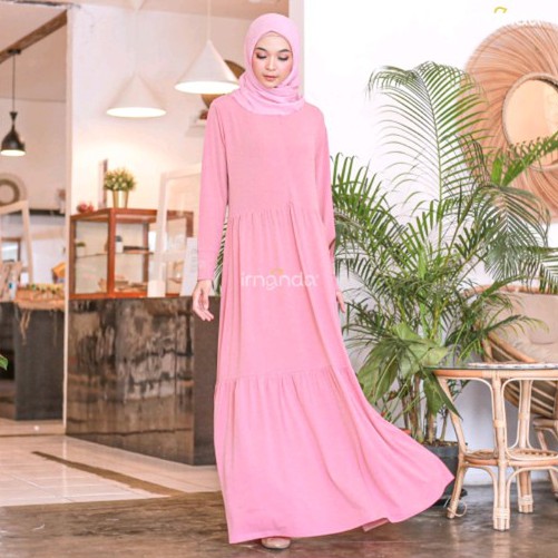 Gamis jersey Premium Gamis Jersey Rempel Gamis Jersey Diamond Polos Gamis Spandex Irnanda Mila- By C