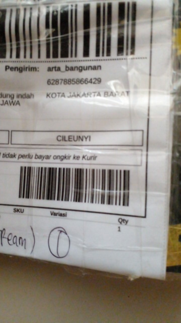 Supergrout Nat Keramik Warna Standar (1 Kg)