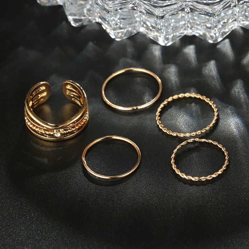 5Pcs Cincin Berlian untuk Drip Ring