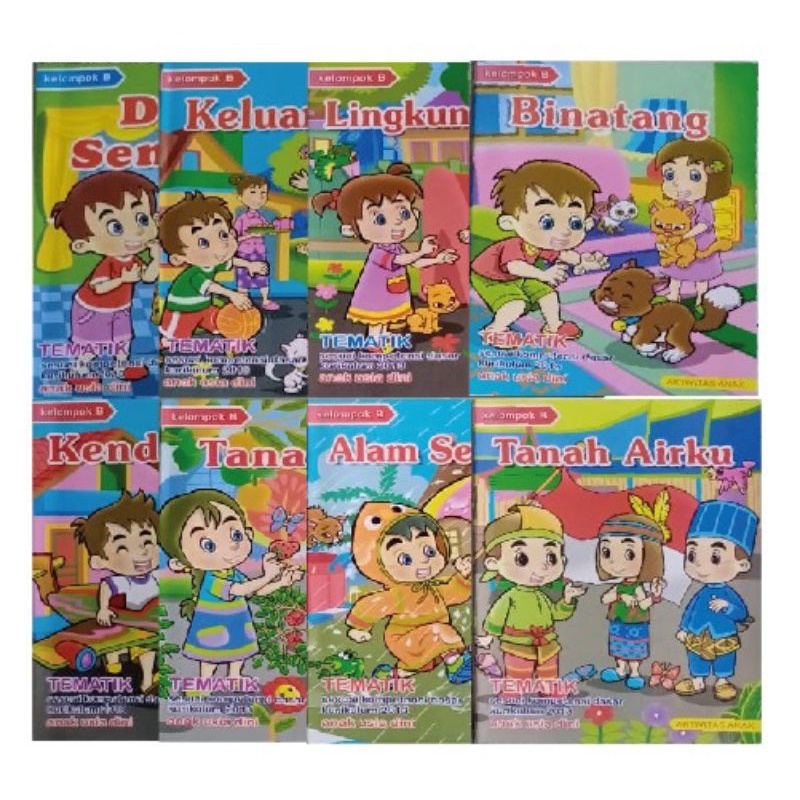Buku Tematik K13 Tk B