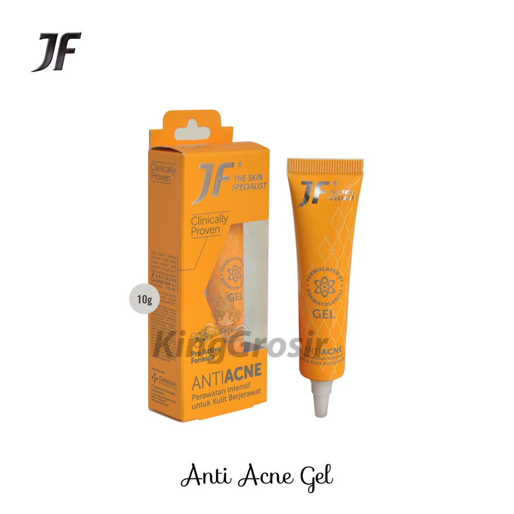 JF sulfur anti acne facial foam / anti acne gel