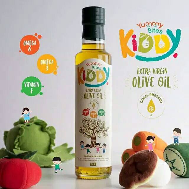 

Minyak MPASI Bayi YUMMY BITES Kiddy Extra Virgin Olive Oil 250 ml - Minyak Masak MPASI Bayi Minyak Goreng Tumis Bayi Olive Oil Zaitun | Yummy Bites Kiddy Extra Virgin Olive Oil Minyak EVOO 250ml Lemak Tambahan MPASI