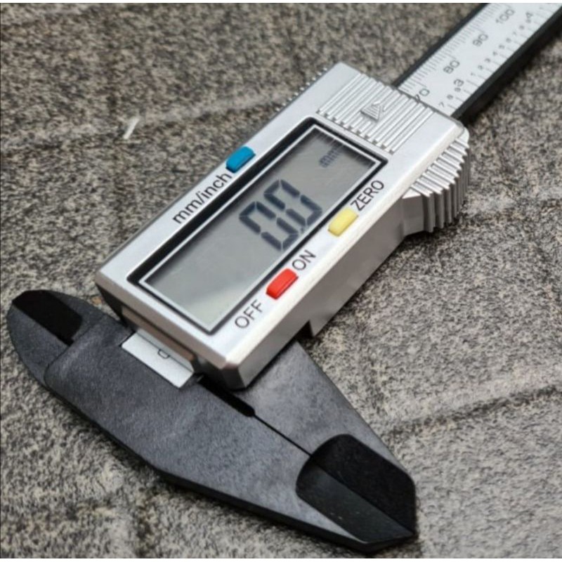 Jangka Sorong Sketmat Sigmat Digital Vernier Caliper Carbon LCD Screen