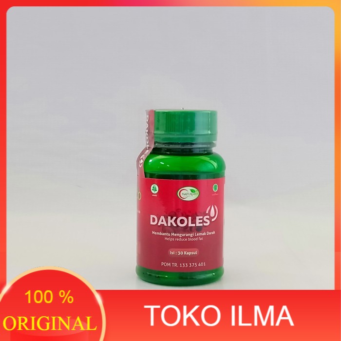 

ORIGINAL DAKOLES HERBAL MENURUNKAN KOLESTEROL