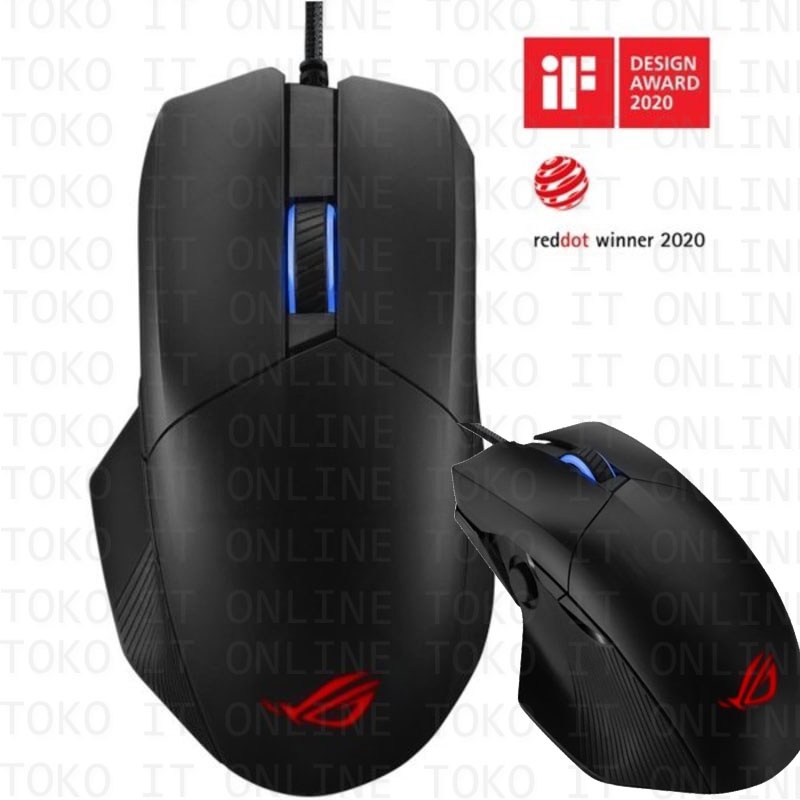 ASUS MOUSE GAMING ROG CHAKRAM CORE USB AURA SYNC LIGHTING