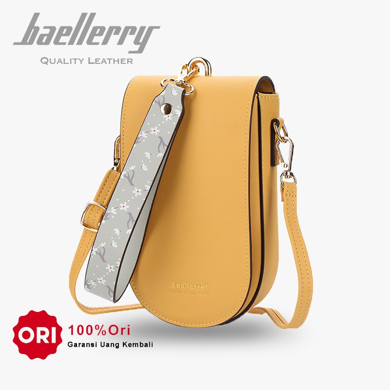 BAELLERRY N8613 Tas Selempang Wanita Bahan Kulit PU Leather Premium WATCHKITE WKOS