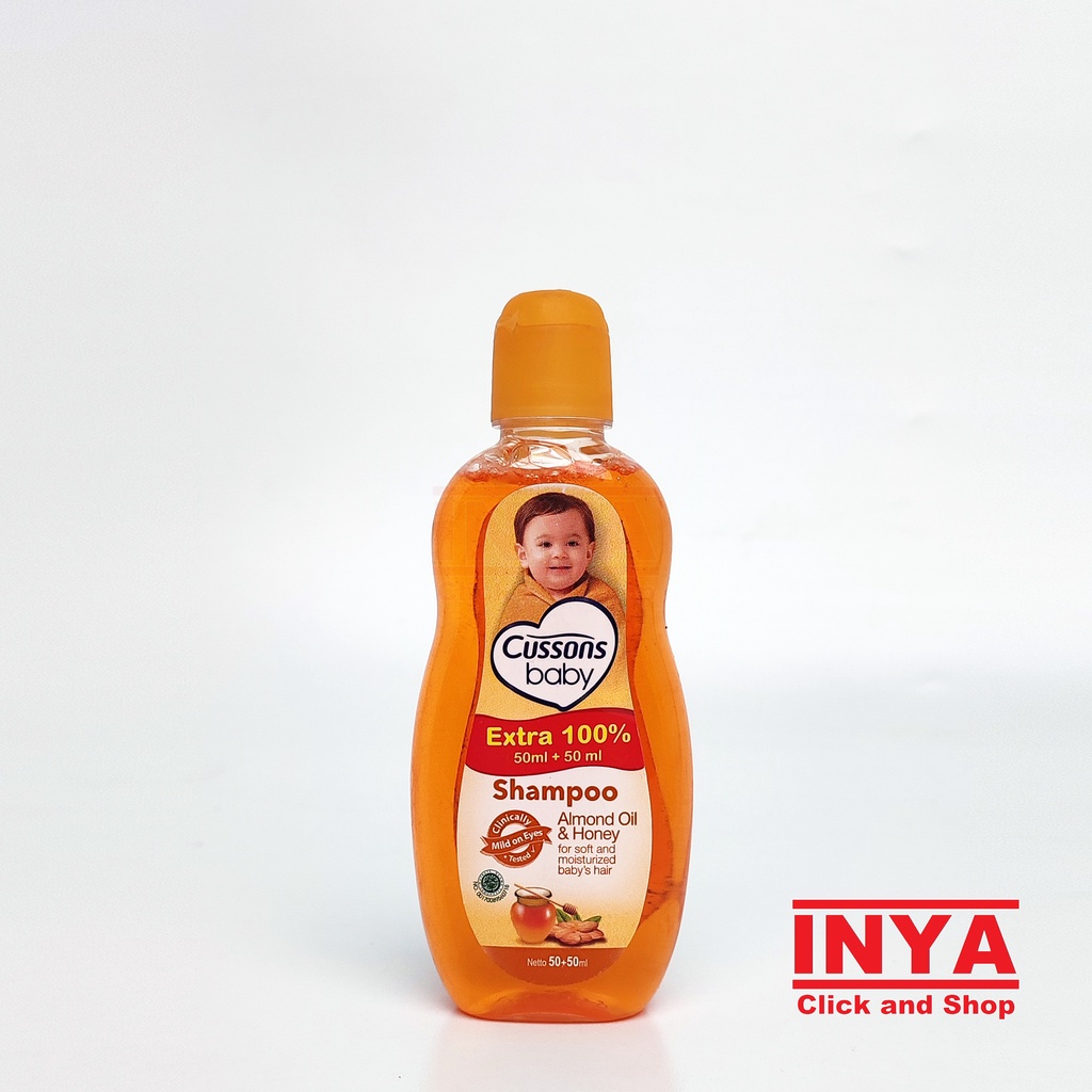 CUSSONS BABY SHAMPOO ALMOND OIL &amp; HONEY 50ml