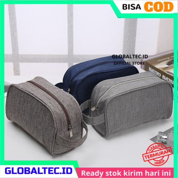 Tas Kosmetik Travel Murah Besar Korean Bag Trendy Kekinian Terbaru Waterproof Anti Air Organizer Mak