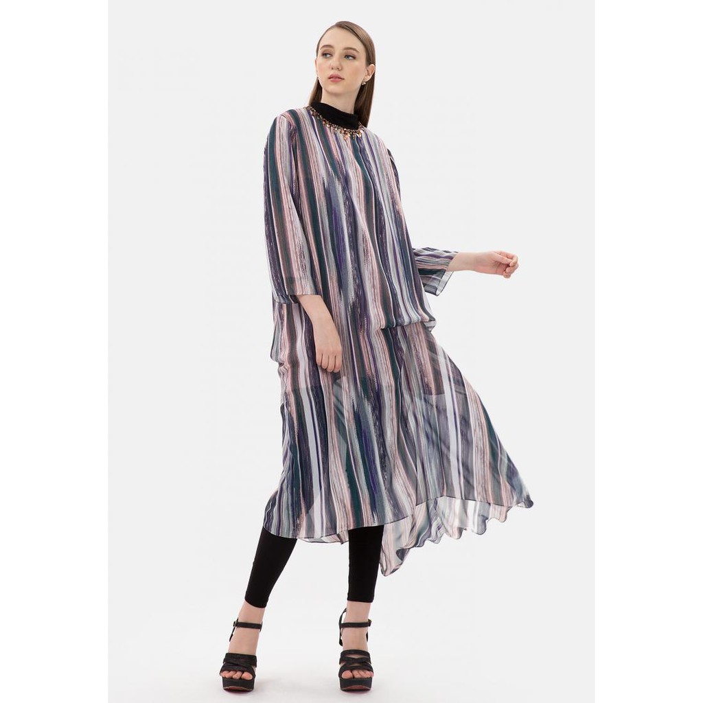 MKY CLOTHING KAFTAN MOTIF ABSTRAK