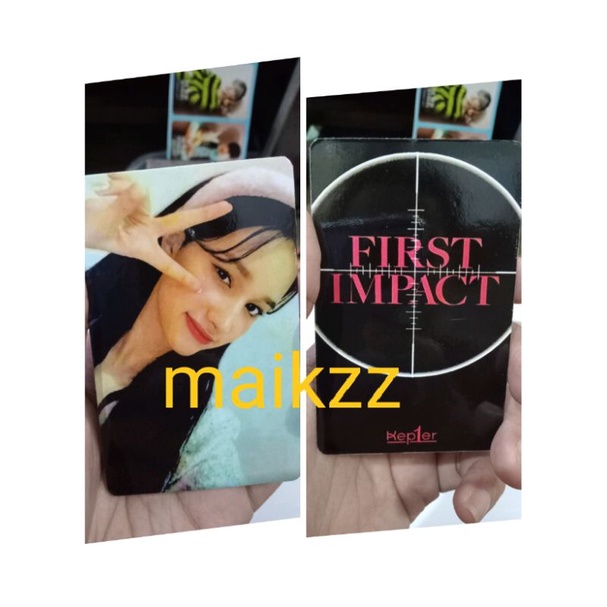 Kep1er First Impact Photocard Kpop