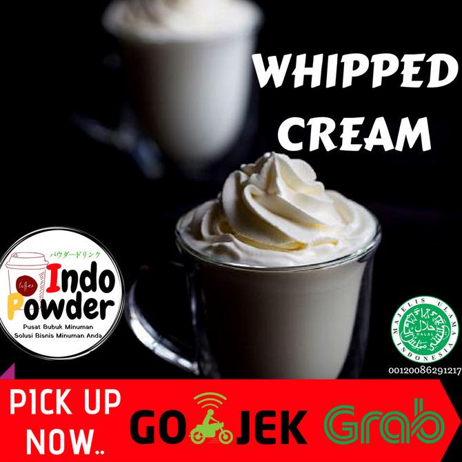 

(BISA COD) Whipped Cream Bubuk 1 Kg / Bubuk Whipped Cream / Whipped Cream Powder BIG SALE Kode 1185