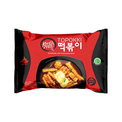 KOREAREA - TOPOKKI HALAL by Korearea Tteokbokki Rabokki Ramen Tokpoki Topoki Mozarella Instan Rabokk