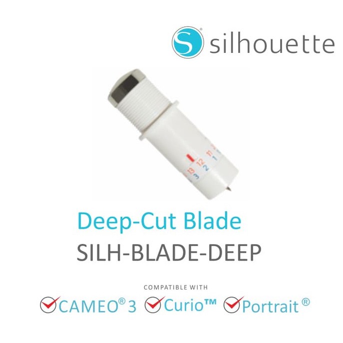 

Deep Cutt Blade Silhouette Cameo / Portrait / Curio Bahan Ketebalan Hingga 2mm