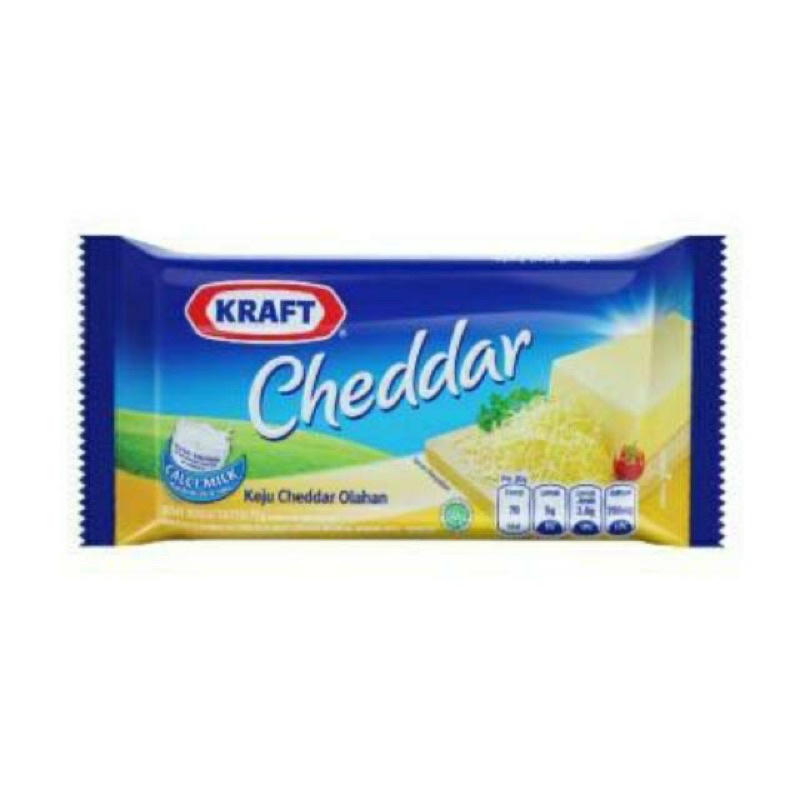 Keju Kraft Cheddar 75gr