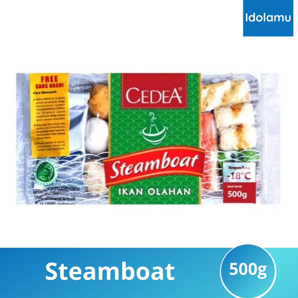 

steam boat 500 g CEDEA