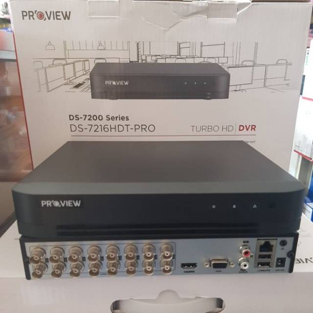 DVR PROVIEW TURBO HD DS-7216HDT-PRO digital video Recorder 16 kamera cctv