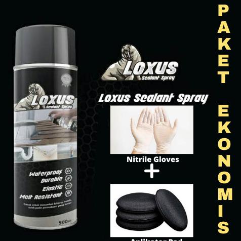 PAKET EKONOMIS LOXUS Sealent spray ajaib LOXUS anti bocor 500ml