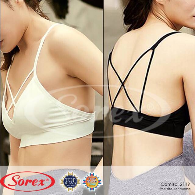 Sorex Tank Top Camisol Bralette 2119 | Sorex Atasan Crop Top