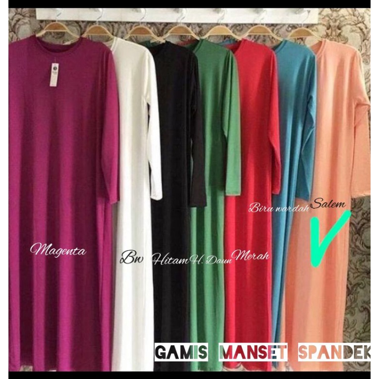 BASIC GAMIS MANSET/ DALAMAN KAFTAN / INNER BRUKAT