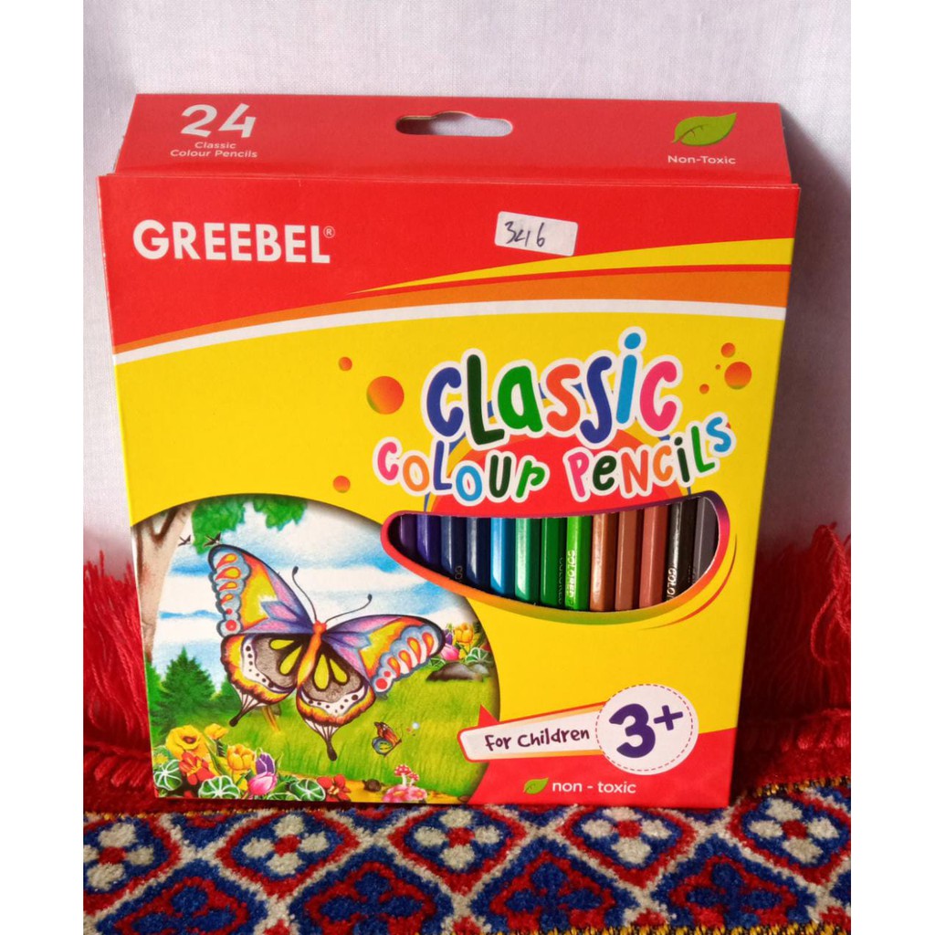 

Pensil Warna Greebel Classic 24 Warna