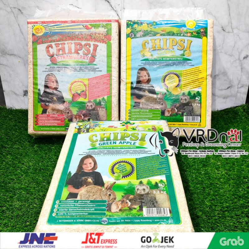 Serbuk Kayu Chipsi 3,2kg