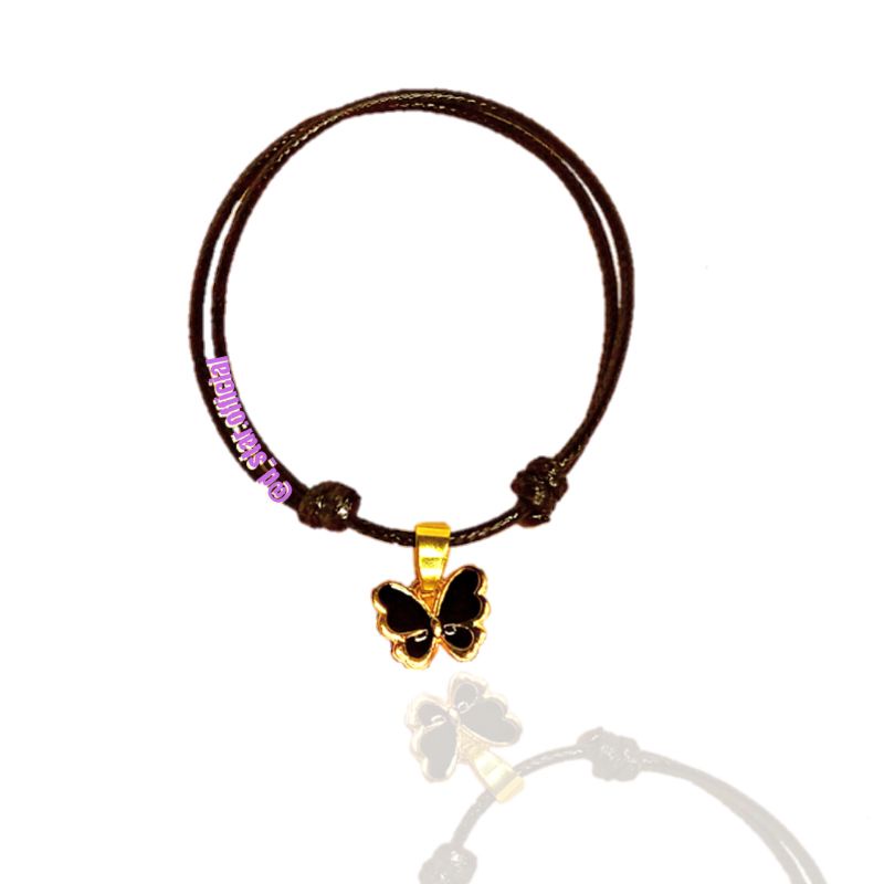 d_star.official - gelang kupu-kupu | gelang couple / gelang / gelang tali / gelang hitam / aksesoris