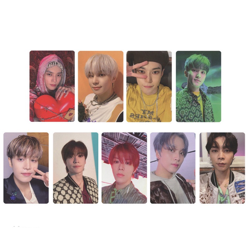 9pcs / Set Kartu Lomo Album Kpop Nct127 Untuk Koleksi Penggemar