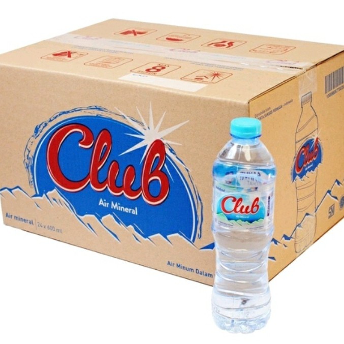 

Club Air Mineral 600 ml Dus (24 Botol)