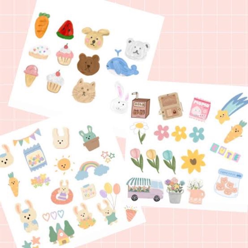 

Stiker Varian Pastel Cantik