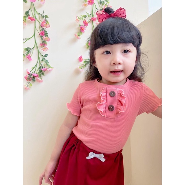 Kaos Anak Atasan Rajut Angelina Knit 2-5 Tahun nabLfashion