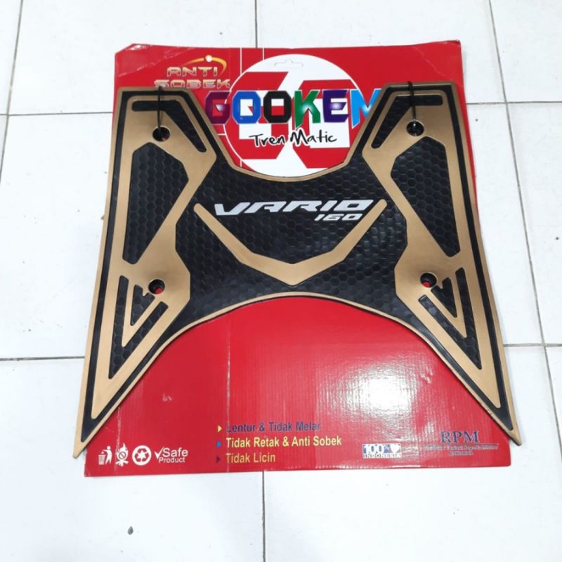 New karpet pijakan honda vario 160