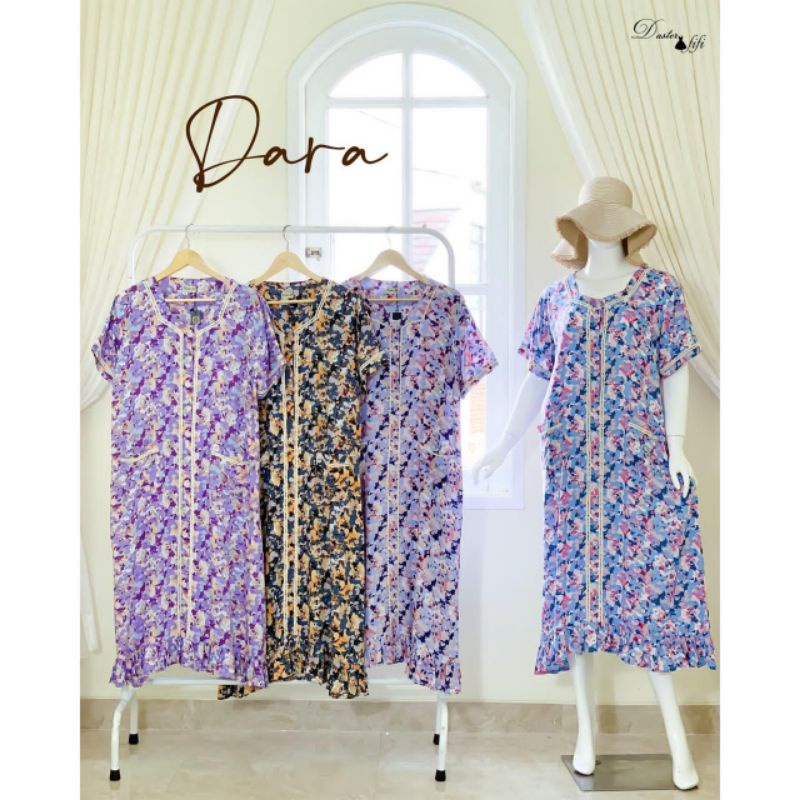 Daster Dara/ Daster Fifi/ Daster kekinian/ Daster Terbaru/ Daster bunga bunga