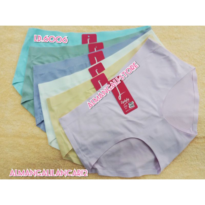 ((3pcs)) Celana Dalam Wanita Dewasa Tanpa Jahit | CD Lydyly YY6006