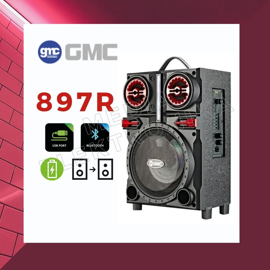 Speaker bluetooth Gmc 897R