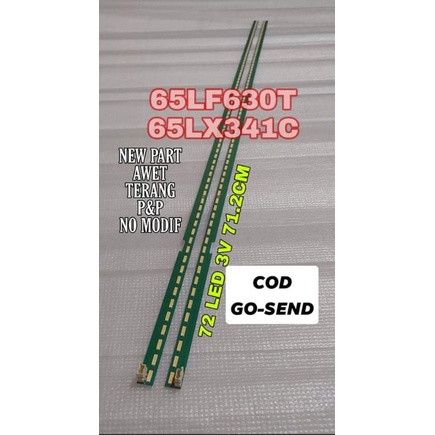 LAMPU LED BL BACKLIGHT LG 65LF630T 65LF630 65LX341C 65LX341