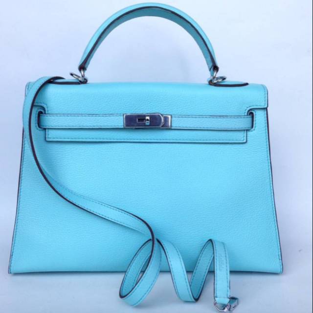 Victoria Bag Kelly 32 Blue Atol