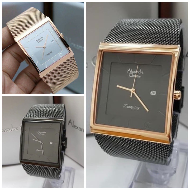 jam tangan pria Alexander Cristie ORIGINAL ac8333