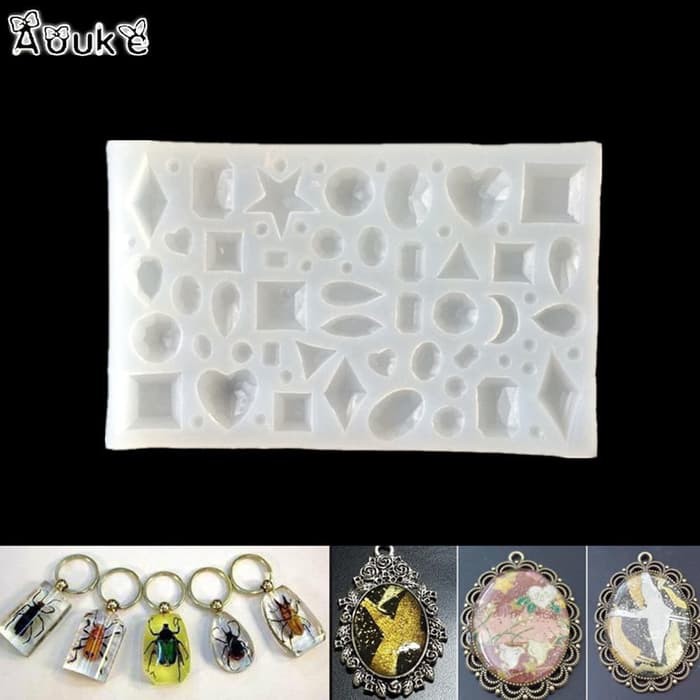 Mini Gemstone Shape Jewelry Silicone Mold