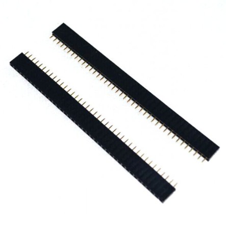 Female Header Pin 2.54mm 1*40P 40 pin 1x40P Socket 1 Row