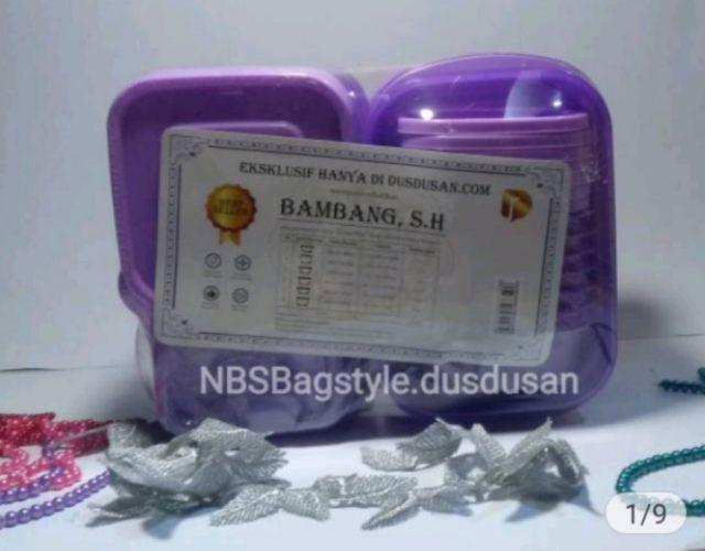 Bambang Sh Selalu Hits Set Of 22 Wadah Penyimpanan Makanan Multifungsi Food Grade  Aman Di Microwave
