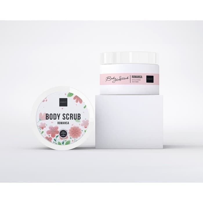 LULUR MANDI SCARLETT ROMANSA / SCARLETT BODY SCRUB ROMANSA