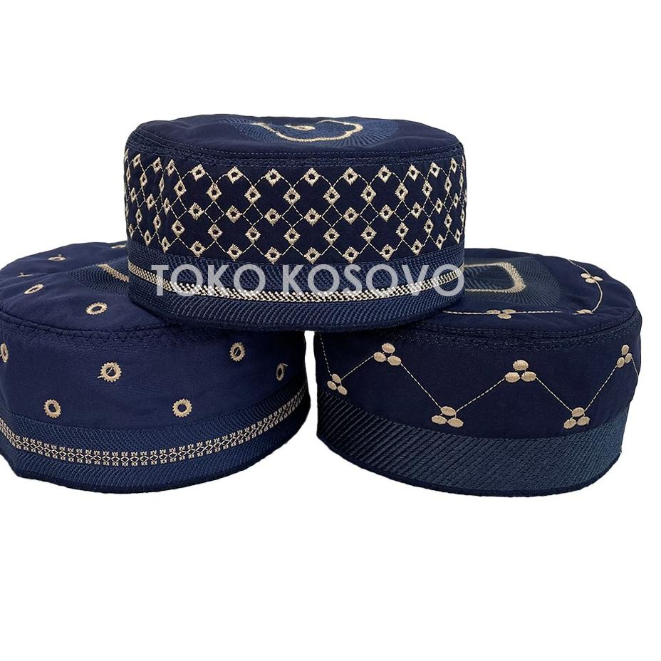 [KODE TKRZC] Peci MADINAH BUGIS Haji Alay Kopeah Madina Lokal / Kopiyah Medina Santri / Kupiyah Dewa