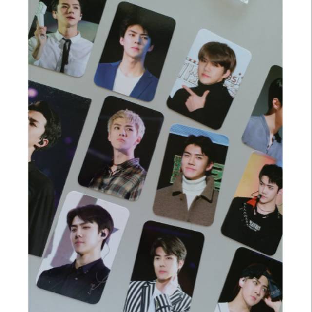 EXO Sehun photocard by fansite Hyperbeat