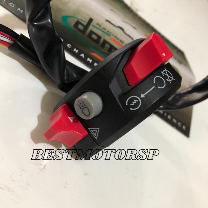 Saklar Kiri Lampu Motor Variasi Tombol Universal Motor bestmp Ayo Order