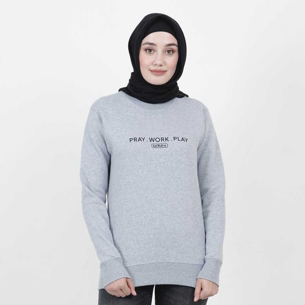 Karibatur Crewneck Tagtype Misty