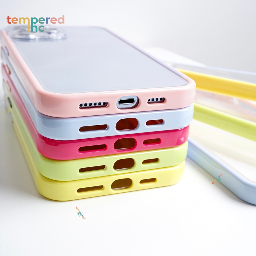 NEW !! Colour Block Case Iphone ( Iphone 11 - 13 pro max Ready )